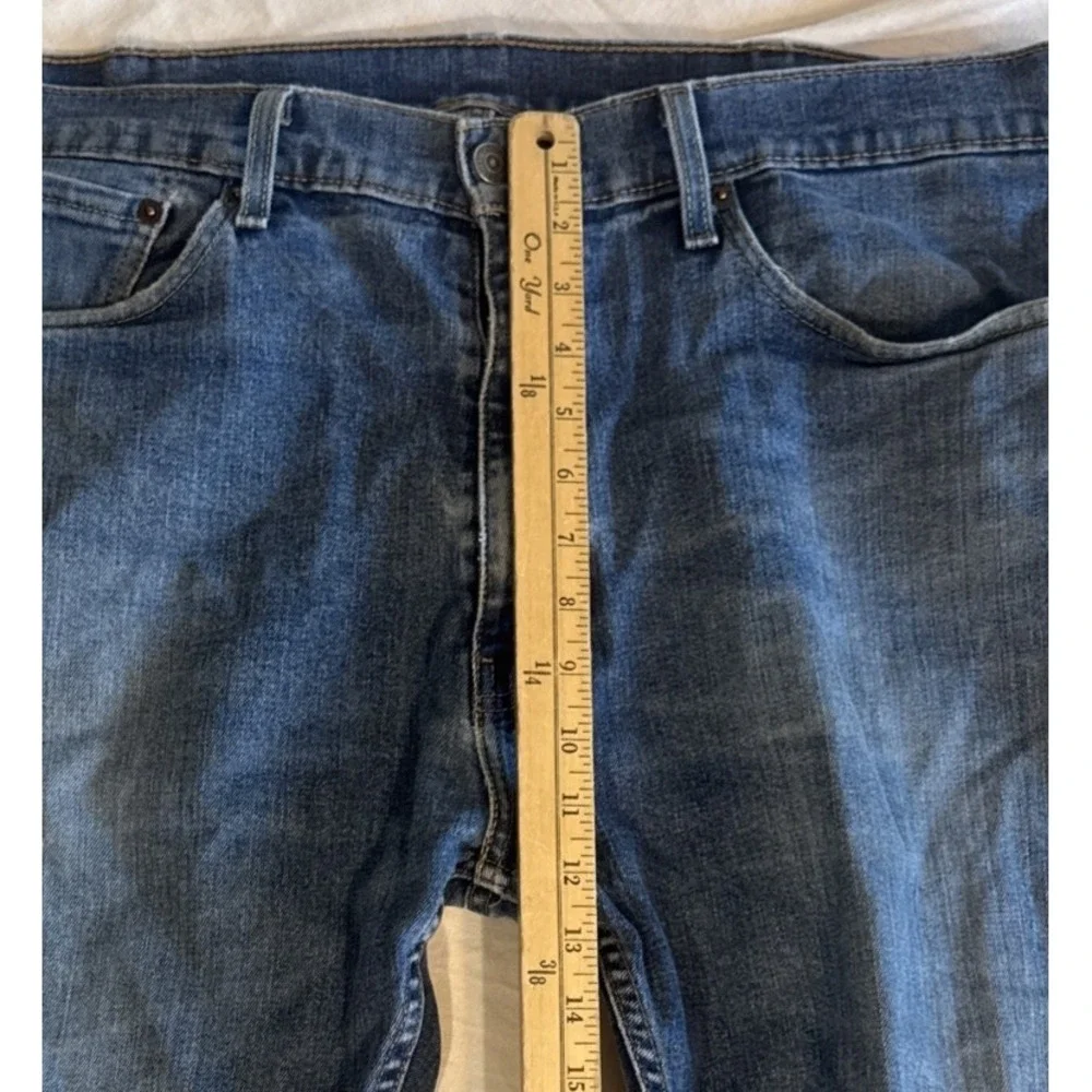 Levis 505 Jeans Mens 38x30 Regular Fit Straight‎ Blue Medium Wash Denim